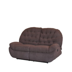 ROMEO 2S BOUCLE BROWN RECLINER