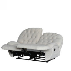 Alternative view of ROMEO 2S BOUCLE BEIGE RECLINER
