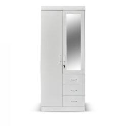 ZIRI 2D WHITE WARDROBE