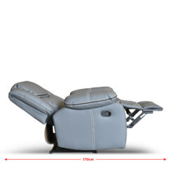 Alternative view of IMAGINE 1S GRAY RECLINER