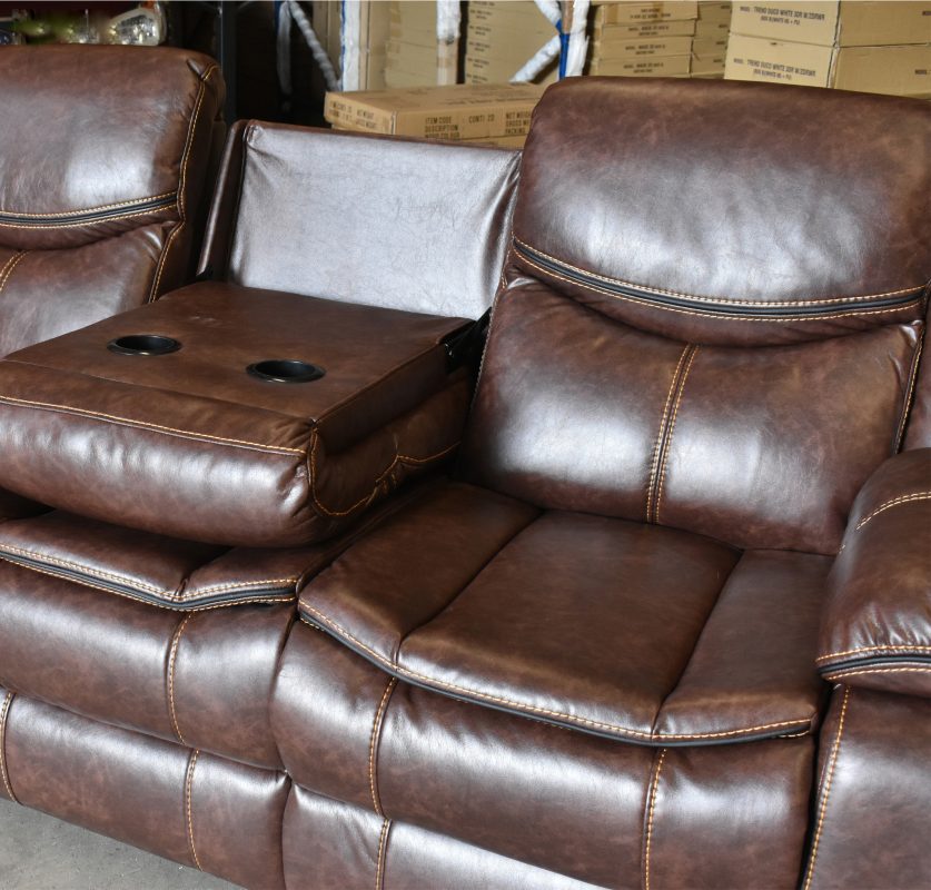 IMAGINE 3S BROWN RECLINER TAD Furniture