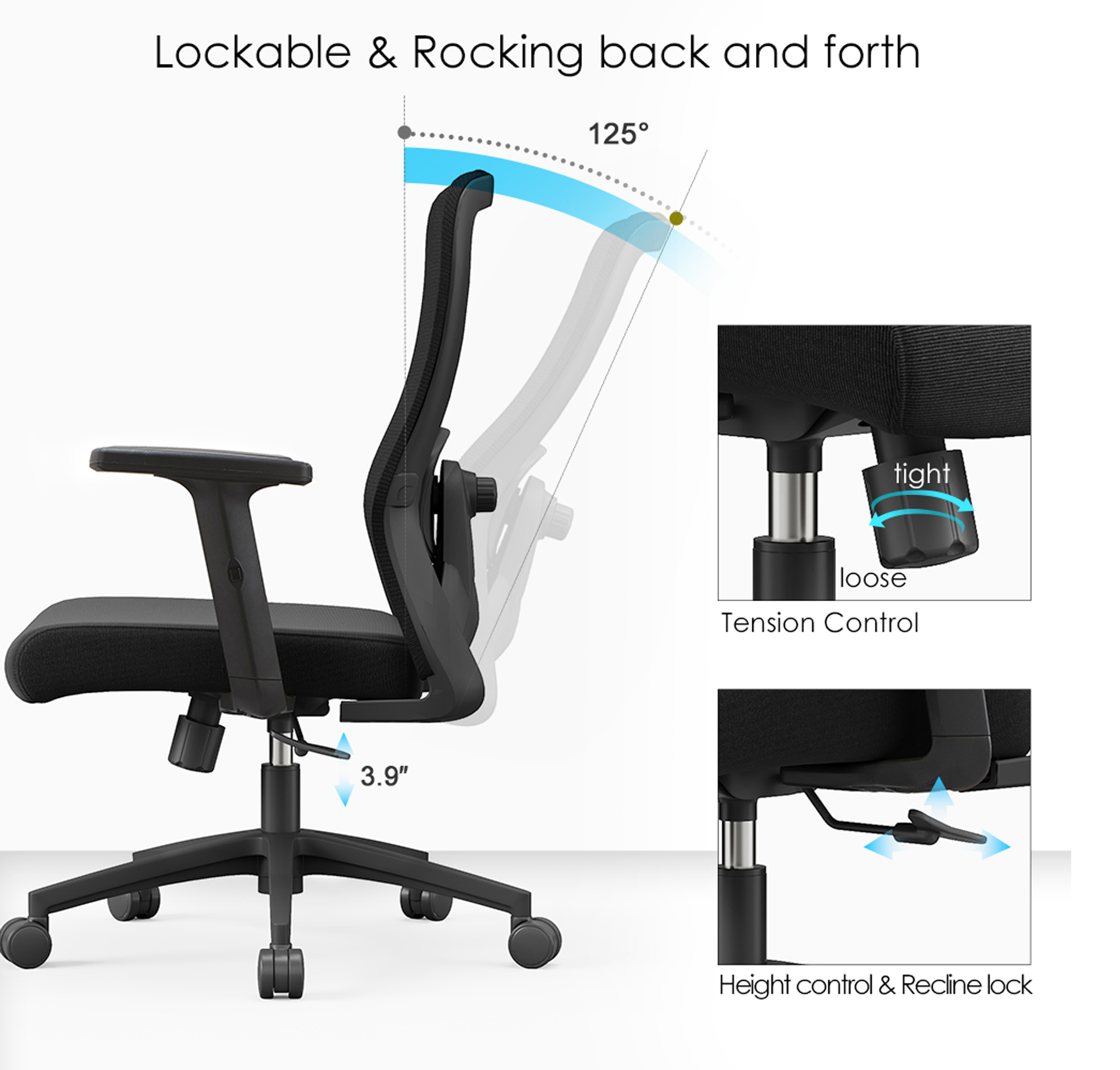 WAKEFIELD OFFICE CHAIR - Image 9
