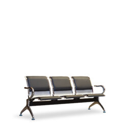 TAD C03A# LEATHER AIRPORT CHAIR