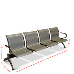 Alternative view of TAD C04A# GANG CHAIR