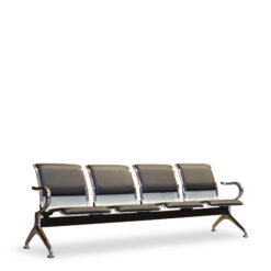 TAD C04A# LEATHER AIRPORT CHAIR