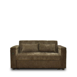 Alternative view of CAIRO DARK BROWN SOFA BED