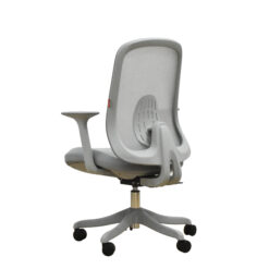 Alternative view of J197B GREY OFFICE CHAIR