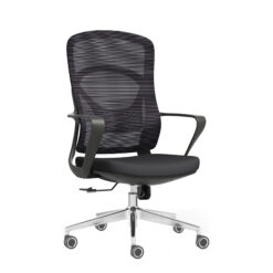 Alternative view of TAD J186B BLACK OFFICE CHAIR