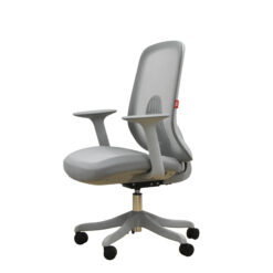 J197B GREY OFFICE CHAIR