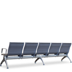 Alternative view of TAD P-1807-5 GRAY AIRPORT CHAIR