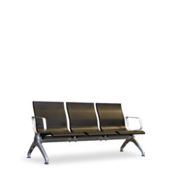 TAD P-1807-3 BLACK AIRPORT CHAIR