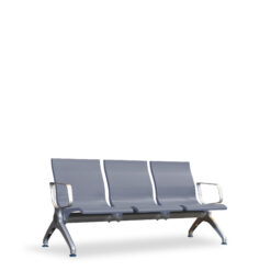 TAD P-1807-3 GRAY AIRPORT CHAIR