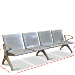 Alternative view of TAD Q04 GANG CHAIR