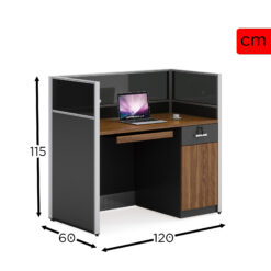 Alternative view of RUP-LE120 OFFICE TABLE