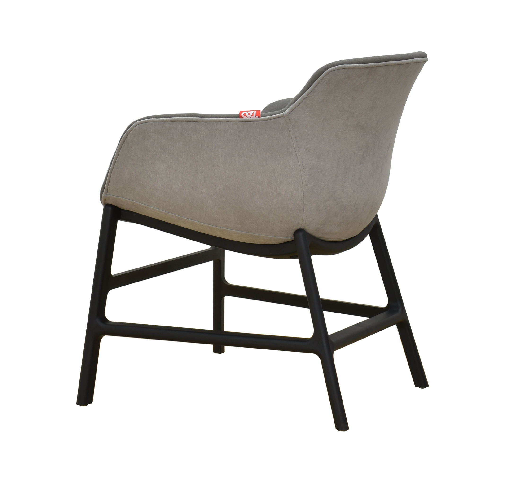 SMITH ACCENT DARK GRAY CHAIR - Image 2
