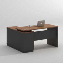 Alternative view of RUP-CO160R L-TYPE OFFICE TABLE