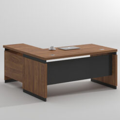 Alternative view of RUP-DE160 L-TYPE OFFICE TABLE