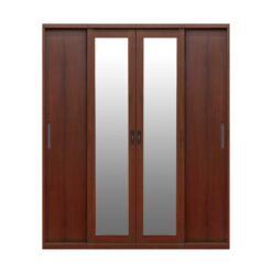 AMY SL160 WALNUT METAL WARDROBE