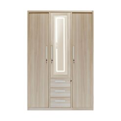 ATKINS 3D120 NATURAL METAL WARDROBE