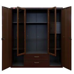 Alternative view of BANHAM 4D160 NATURAL METAL WARDROBE