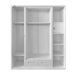 Alternative view of ATWELL SL160 NATURAL METAL WARDROBE