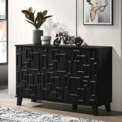 BLACK SC 3D SHOE RACK