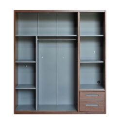 Alternative view of ARIEL SL160 NATURAL METAL WARDROBE