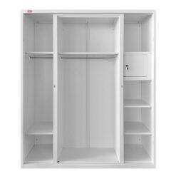 Alternative view of AMY SL160 NATURAL METAL WARDROBE