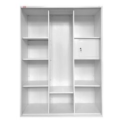 Alternative view of TICIA SL150 METAL WARDROBE