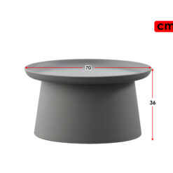 Alternative view of HAUSER GREY CENTER TABLE