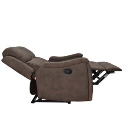 Alternative view of PETESBURG 2S MOCHA RECLINER