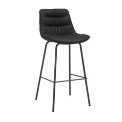 TALLINN 21 BLACK BAR STOOL