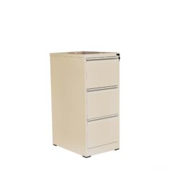 Alternative view of TAI-176 BEIGE METAL 3 DRAWER FILE CABINET