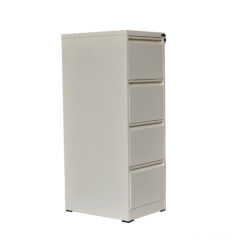 Alternative view of TAI-177 LIGHT GRAY METAL 4 DRAWER FILE CABINET
