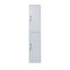 TAI-204 LIGHT GRAY 2D METAL LOCKER