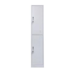TAI-204 LIGHT GRAY 2D METAL LOCKER