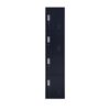 TAI-206 BLACK 4D METAL LOCKER