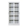 TAI-233 LIGHT GRAY METAL SLIDING DOOR FILE CABINET