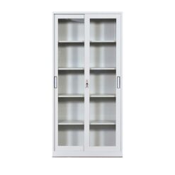 TAI-233 LIGHT GRAY METAL SLIDING DOOR FILE CABINET