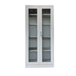 TAI-238 LIGHT GRAY METAL 2 DOOR FILE CABINET
