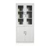 TAI-239 LIGHT GRAY METAL 4 DOOR FILE CABINET