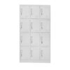 TAI-281 LIGHT GRAY 12D METAL LOCKER