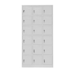 TAI-283 LIGHT GRAY 18D METAL LOCKER