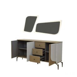 Alternative view of WALKER BUFFET CABINET + MIRROR