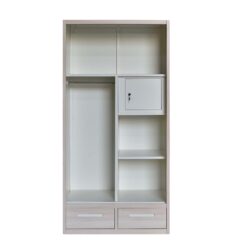 Alternative view of ALLEN SL90 NATURAL METAL WARDROBE