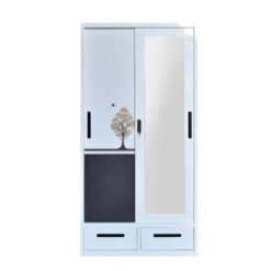 ALLEN SL90 WHITE METAL WARDROBE