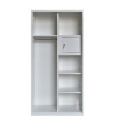 Alternative view of BECA SL90 WHITE METAL WARDROBE
