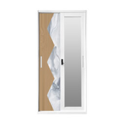 EVEREST SL90 SLIDING DOOR METAL WARDROBE