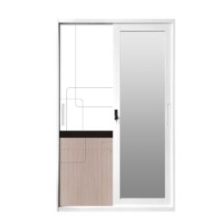 FELTON SL120 SLIDING DOOR METAL WARDROBE