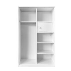 Alternative view of FELTON SL120 SLIDING DOOR METAL WARDROBE